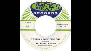 Original Casuals  Its Been A Long Time Girl Back Beat 514 1958 [upl. by Aleina954]