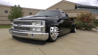 Bagged Chevy 3500 Dually  February 2013 [upl. by Ballman933]