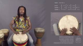 Kassa Djembe Lesson BeginnerIntermediate [upl. by Asiek]