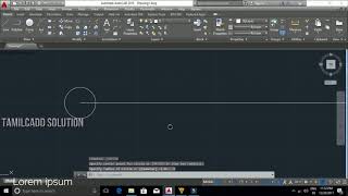 AutoCAD Modify Tool  Move Copy Stretch  Tamil [upl. by Dasie170]