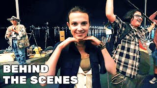 GODZILLA VS KONG Behind The Scenes 2021 SciFi Millie Bobby Brown [upl. by Anital]