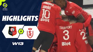 STADE RENNAIS FC  STADE DE REIMS 3  1  Highlights  SRFC  SdR  20232024 [upl. by Lunette]