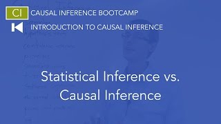 Statistical vs Causal Inference Causal Inference Bootcamp [upl. by Liakim]