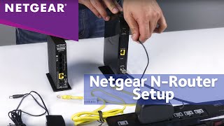 How to Install a NETGEAR Wireless NRouter with the Installation Assistant [upl. by Amsirak]