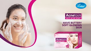 Acnetoin Anti Acne Soap Enriched With Tea Tree Oil amp Vitamin E For Brighter Skin 75g [upl. by Maximo]