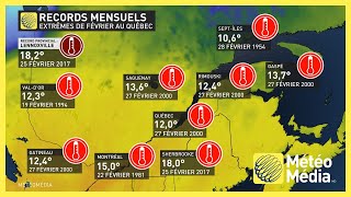 Vague de douceur  plusieurs records pourraient tomber [upl. by Icram13]