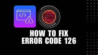 💲 MASTERCLASS How to Fix Error Code 126 Failed to load xgameruntimedll Error code 126 [upl. by Oiralih]