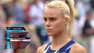 Yuliya Levchenko High Jump  Eugene USA 2021 [upl. by Itin]