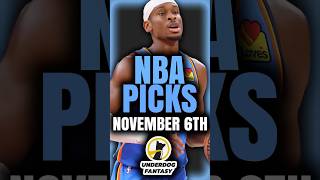 BEST Underdog NBA Picks Today 11624  Underdog Fantasy Promo Code [upl. by Nomrah]