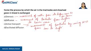 Tracheoles and dissolved gases [upl. by Akyeluz723]