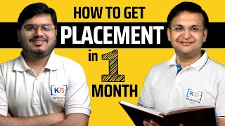 How to Prepare for Placement in 1 Month  Placement Preparation for IT Companies🔥Placement Roadmap [upl. by Pastelki326]