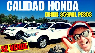 🔥 HONDA Civic CRV ACCORD🔥 La Mejor Calidad Tianguis de Autos León Gto trucks for sale [upl. by Jeuz]