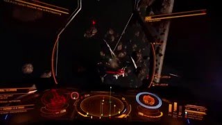 Elite Dangerous XBOX ONE Type6 Transporter Persei System Extraction Site Battle Part 22 291215 [upl. by Ecirtnahc175]