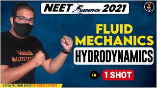 Fluid Mechanics Class 11  Hydrodynamics  NEET Physics  NEET 2021  Vinay Sir  Vedantu neet [upl. by Ysiad]