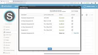 Schoology Aeries Grade Passback [upl. by Ahsilam623]