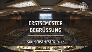 Erstsemesterbegrüßung Sommersemester 2017 Sporthochschule [upl. by Lilybel]