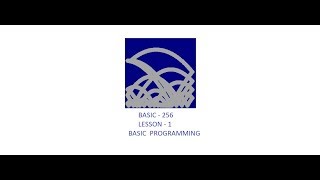 BASIC  256 Basic programming lecture  1👨‍💻👨‍💻 [upl. by Daniell451]