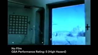 3M™ Scotchshield™ Window Film Ultra Series Blast Test [upl. by Airamanna81]