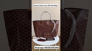 Goyard Saint Louis GM Tote Bag bag luxurybag luxury goyard totebag [upl. by Eyahs]