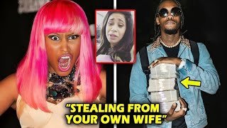 Nicki Minaj SUPPORTED Cardi B And SHADES Offset  REVEALS Offset For Being A Leech [upl. by Terrilyn]