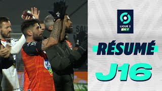 Résumé 16ème journée  Ligue 2 BKT  20232024 [upl. by Cila]