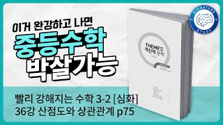 중3 수학 36강 산점도와 상관관계 심화 [upl. by Bik]