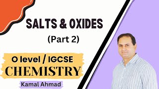 O level amp IGCSE Chemistry Salts amp Oxides Part2 MOLECULES JOURNEY [upl. by Ullman]