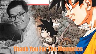 Akira Toriyama Song Reaction  quotGone Too Soonquot  Animetrex [upl. by Afinom]