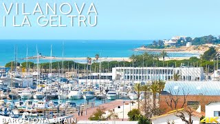 Tiny Tour  Vilanova i la Geltrú Spain  A Mediterranean coastal city with rich culture  Mar 2021 [upl. by Stover315]