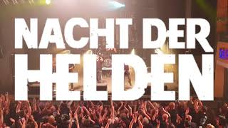 Heldmaschine Tour Tagebuch diary Nacht Der Helden 2018 [upl. by Munshi958]