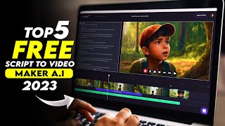 Top 5 Free AI Script To Video Makers  Convert Text to Video using AI [upl. by Isabelle]