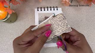 ASMR  Creative Journal With Me  Paper amp Crinkle sounds  No Talking [upl. by Inad345]