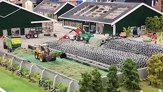 Landbouw Miniatuur Beurs Hardenberg 2022  Boerderij schaal 1 32  Teus Slingerland [upl. by Einttirb464]