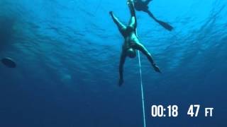 Freediving World Record  47M Unassisted [upl. by Doty687]