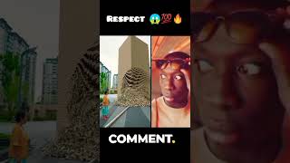 khaby lame reaction👐🏿👨🏿khabylame respect edit viral fypシ foryou funny shorts [upl. by Yniffit]