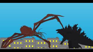 Godzilla Vs ScyllaPivot AnimatorGodzilla X Kong The New Empie [upl. by Lustig249]