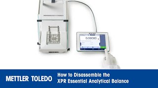 How to Fully Disassemble an XPR Essential Microbalance [upl. by Otrebilif939]