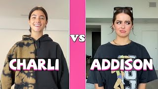 Charli D’amelio Vs Addison Rae TikTok Dance Battle 10 Minutes [upl. by Heyra]