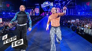 WrestleManias memorable returns WWE Top 10 March 24 2018 [upl. by Aicilev]