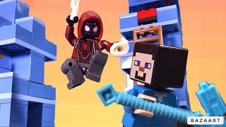 Miles Vs Steve  Lego Stop Motion [upl. by Feodore]