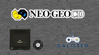 Demo sistema NEOGEO CD imagem Galisteo Cobalto v2 para Raspberry Pi3 BB [upl. by Anovad]