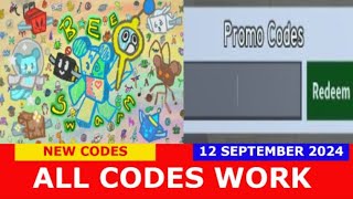 ALL CODES Bee Swarm Simulator ROBLOX  NEW CODES  September 12 2024 [upl. by Pollock]