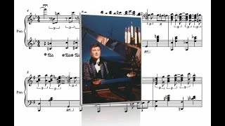 Liberace classical medley from 1985  Piano Transcription [upl. by Eemiaj165]