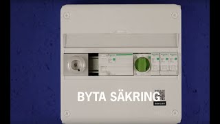 Byta säkring  HSB Hemmatips [upl. by Nylarahs104]