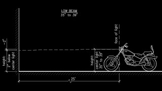 Motorcycle Head Light and Auxiliary Lights Adjustment [upl. by Alberic]