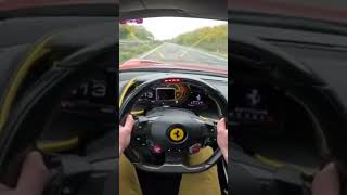 FERRARI 812 NOVITEC 351kmh on AUTOBAHN autotopnl nospeedlimit [upl. by Chenee]