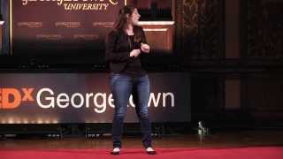 Not the hearing or Deaf world  Heather Artinian  TEDxGeorgetown [upl. by Iphigeniah149]