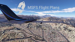 The Highest Narrated MSFS Flight to La Paz in the FSR500 Piper M500 [upl. by Repip]