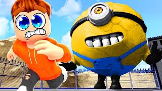 Entkomme aus dem MEGA MINION Gefängnis in Roblox🍌 [upl. by Ahtebat]