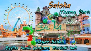 Saloka Theme Park Semarang Taman Rekreasi Terbesar di Jawa Tengah Terbaru [upl. by Naffets]